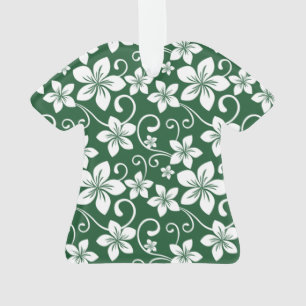 ORNAMENTO HAWAII AZUL (VERDE FLORESTA)