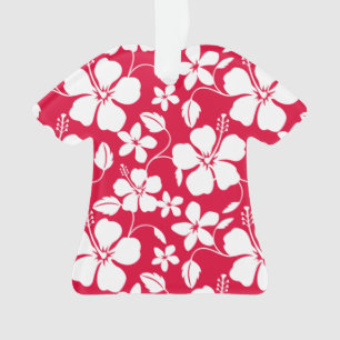 ORNAMENTO HAWAIIAN HULA (HIBISCUS) RED