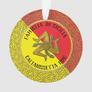 Ornamento Heratite da Família Siciliana Trinacria