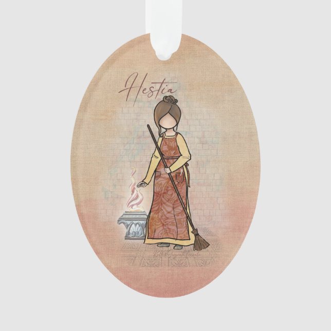 Ornamento Hestia Goddess Ornament (Frente)