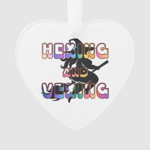 Ornamento HEXING E VEXING para a Pagan de Tamanho Plus