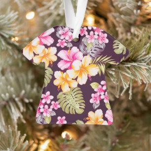 Ornamento Hibiscus Aloha Shirt Ornament