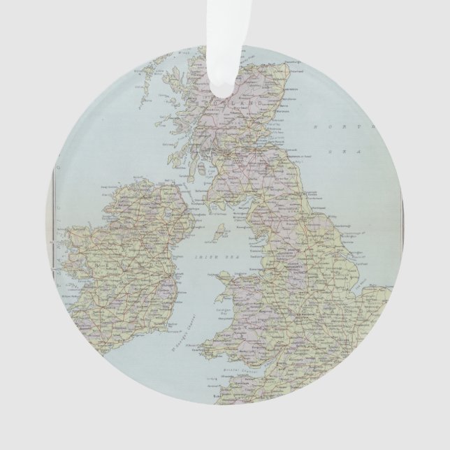 Ornamento Highroads principais das ilhas britânicas (Frente)