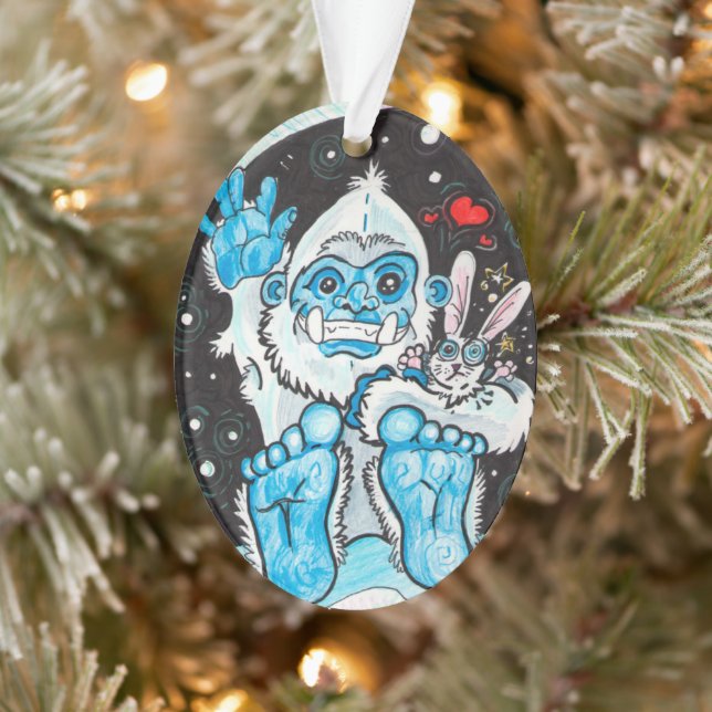 Ornamento Holiday Hugs Yeti (Árvore)