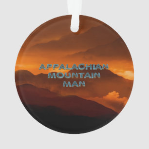 Ornamento Homem de montanha apalaches do T