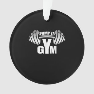 Ornamento Homens da Motivação do Esporte Ness Gym Garotas