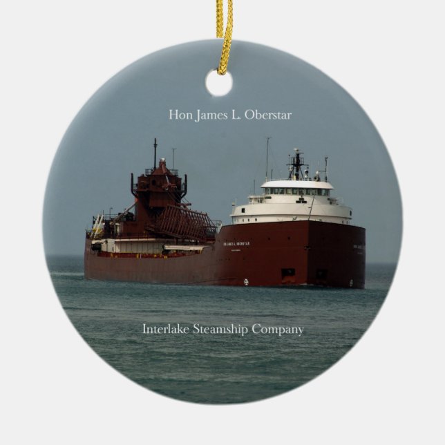 ornamento Hon James L. Oberstar (Frente)