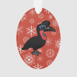 Ornamento Hornbill à terra Abyssinian de Birdorable