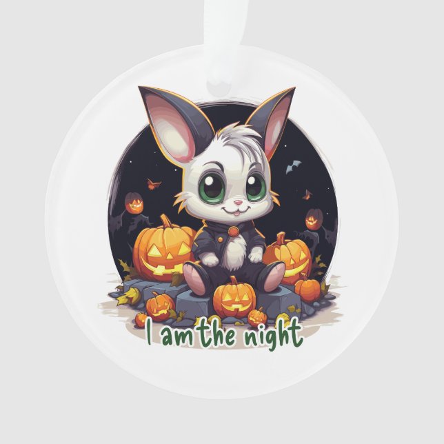 Ornamento I am the night (Frente)