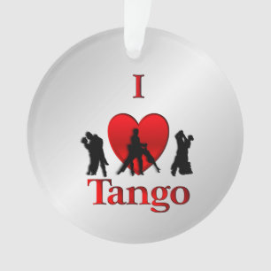 Ornamento I Heart Tango Dance