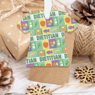 Ornamento Icônica Dietitiana Profissional Projetada