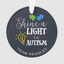 Iluminar Uma Luz Sobre O Autismo Que Corresponde À