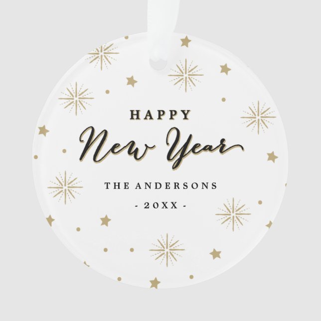 Ornamento Ilumine acima o feriado do céu (Frente)