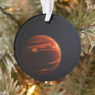 Ornamento Ilustração Do Exoplaneta Vhs 1256 B E Das Suas Est