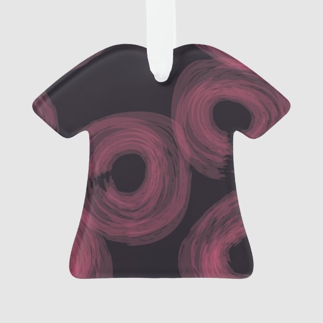 Ornamento Ilustração legal, moderna, de pincel de aquarela d (Verso)