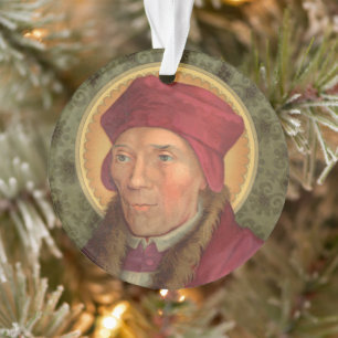 Ornamento Imagem Dupla St. John Fisher (SAU 025) CircAcrylic