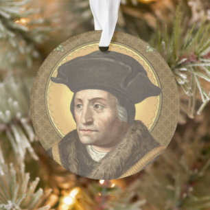 Ornamento Imagem Dupla St. Thomas More (SAU 026) CircAcrylic