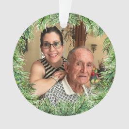 Ornamento Imagem Personalizada de Natal