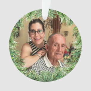 Ornamento Imagem Personalizada de Natal