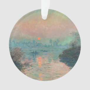 Ornamento Impressionismo das Belas Artes do Monet Sunset