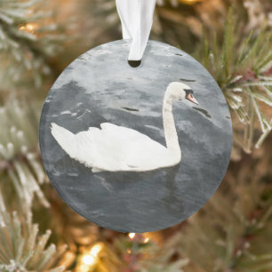 Ornamento Impressionista Swan