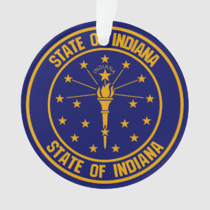 Ornamento Indiana Round Emblem