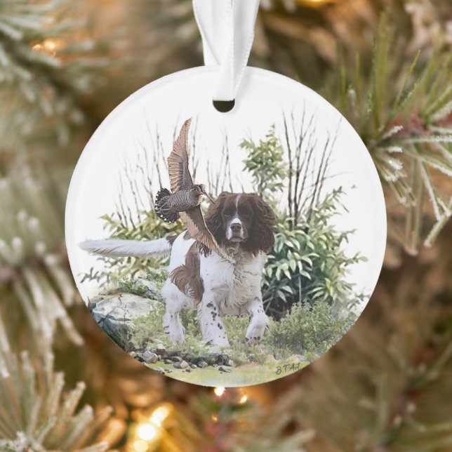 Ornamento Inglês Springer Spaniel (Árvore)