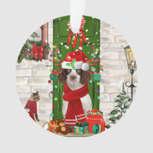 Ornamento Inglês Springer Spaniel Dog Natal