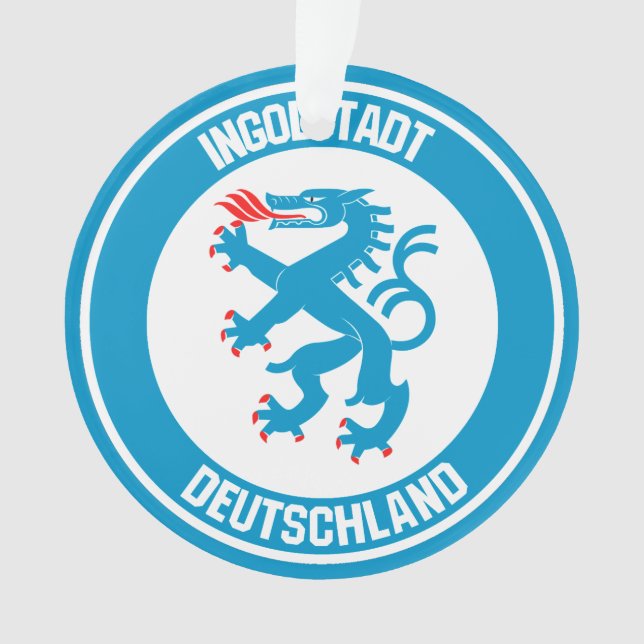 Ornamento Ingolstadt Round Emblem (Frente)