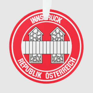 Ornamento Innsbruck Round Emblem