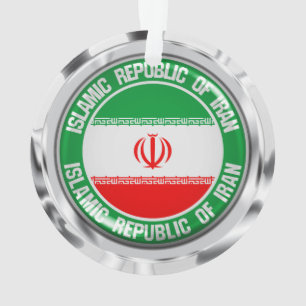 Ornamento Iran Round Emblem