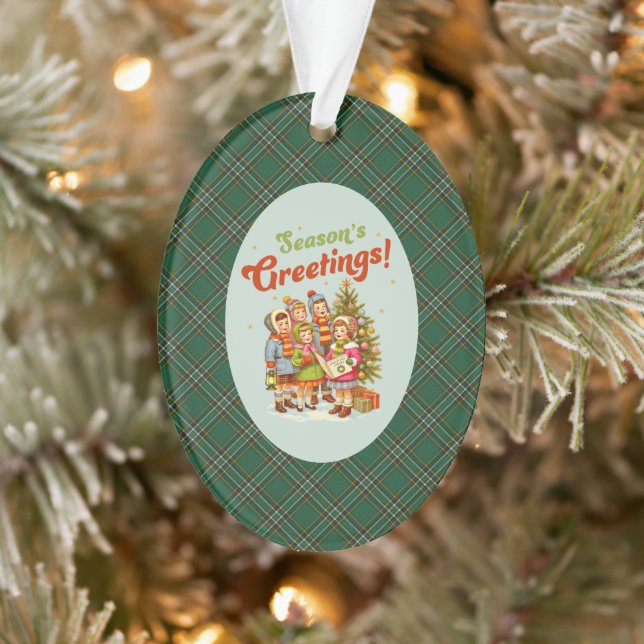 Ornamento Irish National Original Tartan Christmas (Árvore)