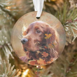 Ornamento Irish Setter