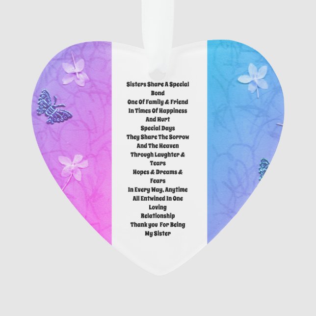 Ornamento Irmã Incorporada (Frente)