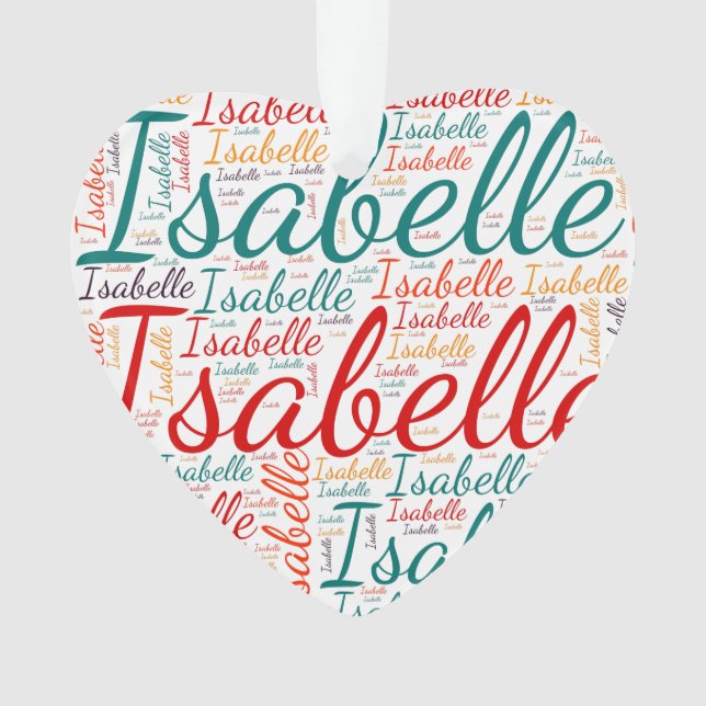 Ornamento Isabelle (Frente)