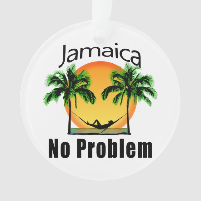 Ornamento Jamaica No Problema (Frente)