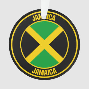 Ornamento Jamaica Round Emblem
