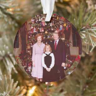 Ornamento James Carter White House Presidente Natal