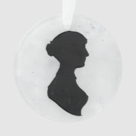 Ornamento Jane Austen Silhouette