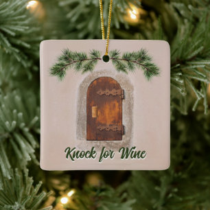 Ornamento - Janela Vinho