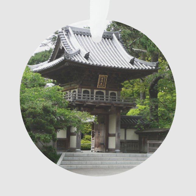 Ornamento Jardim de chá japonês em São Francisco (Frente)