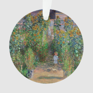 Ornamento Jardim de Monet na Impressionista Vetheuil