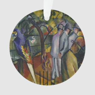 Ornamento Jardim zoológico de August Macke mim