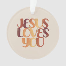 Jesus Ama o Design de Tipografia Cristã 