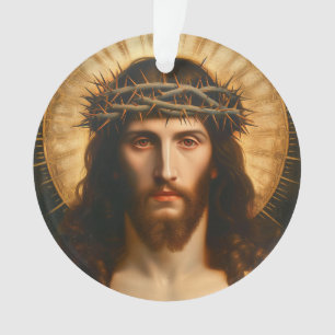 Ornamento Jesus Cristo Arte Religiosa Cristã