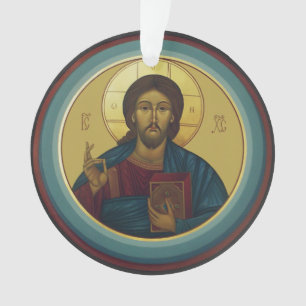 Ornamento Jesus Cristo Pantocrator