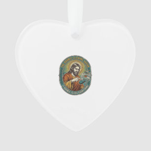 Ornamento Jesus Quebrou o Mouse com Duplo Clique TI Tecnolog