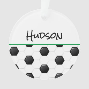 Ornamento Jogador de Bola do Futebol - Divertir-se