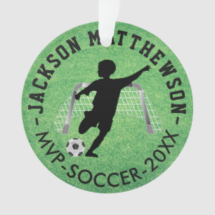 Ornamento Jogador de ⚽ de futebol MVP - Menino