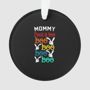 Ornamento Jogo Bunny Peekaboo Para Crianças Novamente Adulto